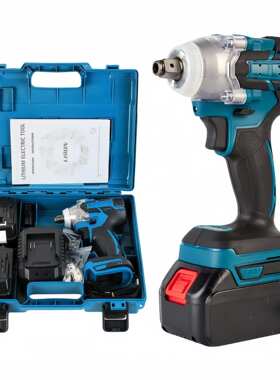 牧田款无刷锂电冲击扳手DTW285/300/004款架子工电动扳手套装