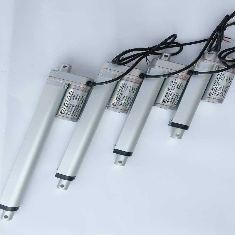 行程150MM 小型直流电动推杆 密室道具 伸缩推杆 推窗器 电动缸