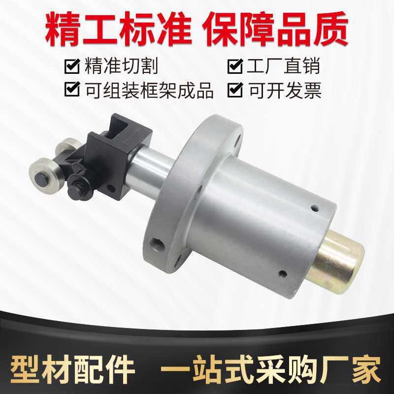 QX-2 QX-3行程30流水线阻挡气缸工装板液压阻挡器 限位器