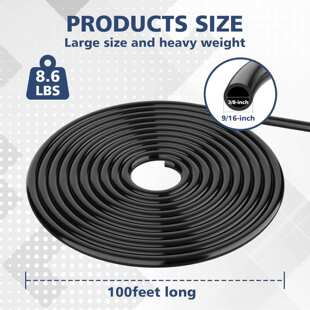 Generic Self-sinking weighted aeration hose, 100ft pond aera