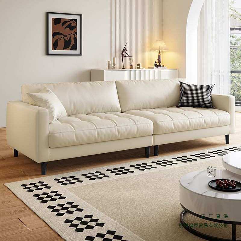 现代简约免洗皮沙发轻奢客厅沙发小户型意式极简皮艺直排沙发,鲜花速递/花卉仿真/绿植园艺,割草机/草坪机,淘宝优惠券,粉丝福利购,淘宝优惠卷