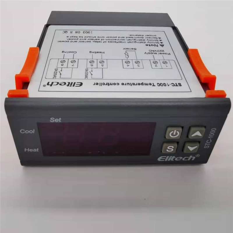 精创STC-1000海鲜机温控器 恒温柜专用控制器 制冷制热转换控制仪