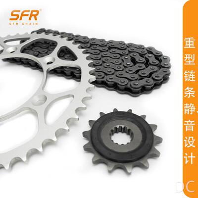 电动越野摩托车小型链条牙盘适用于Sur-Ron超蜂520116L改装配件