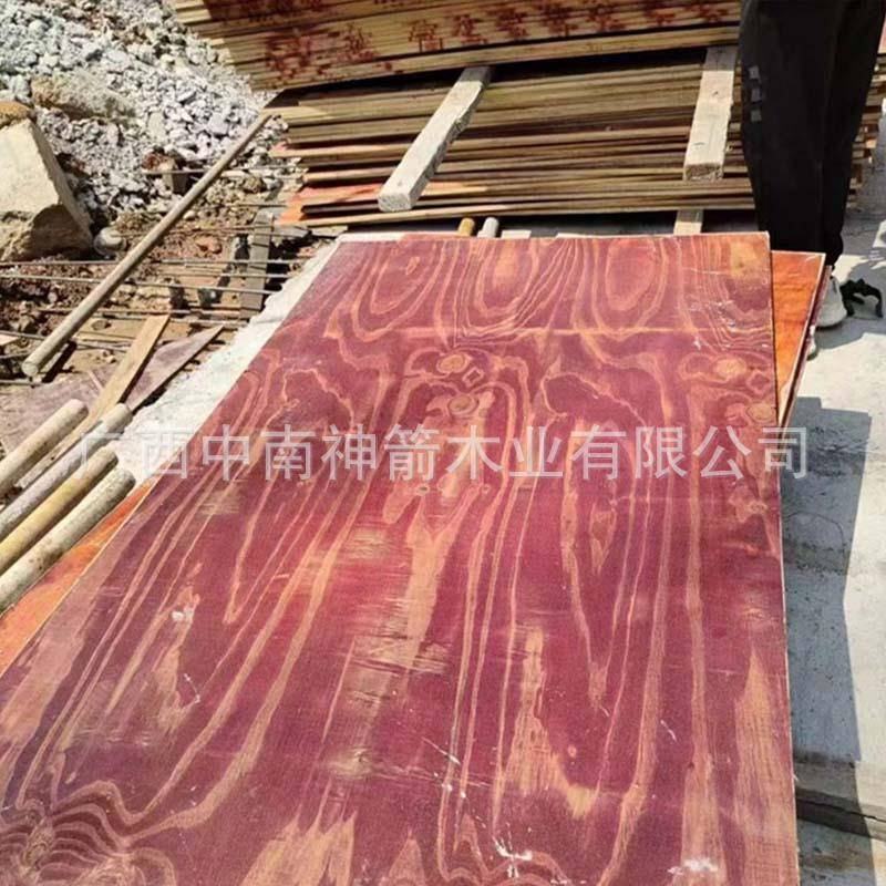 广东红板建筑模板工程模板建筑东莞厂家工地签约模板不开胶