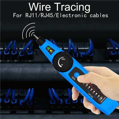 NOYAFA英文版NF-810网络寻线仪仪网线测线仪poe充电寻线器