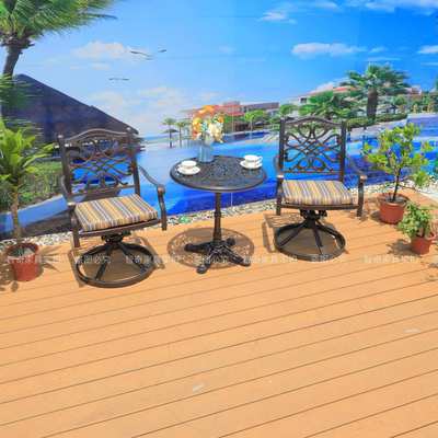 户外转椅组合室外桌椅奶茶店咖啡厅酒馆工程景区防水防晒酒店民宿