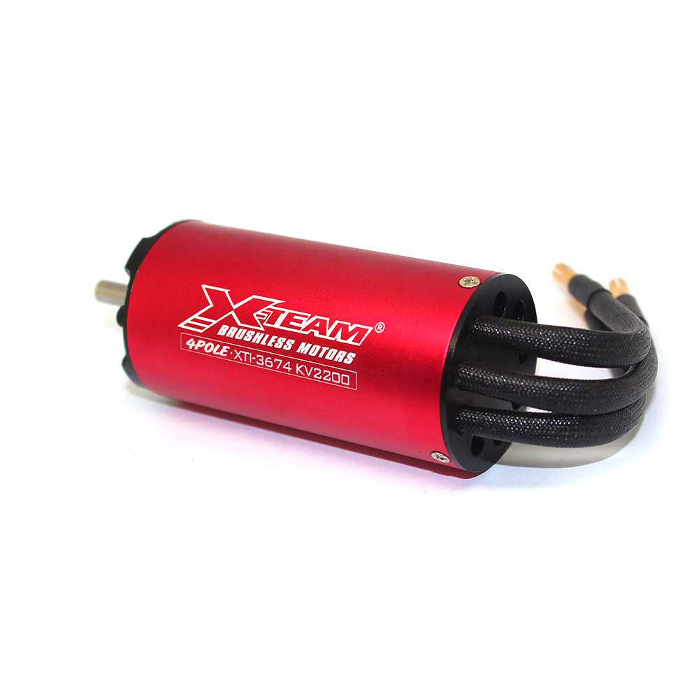 X-TEAM 3674专业RC遥控船模无人船水面监测船大功率无刷电机马达