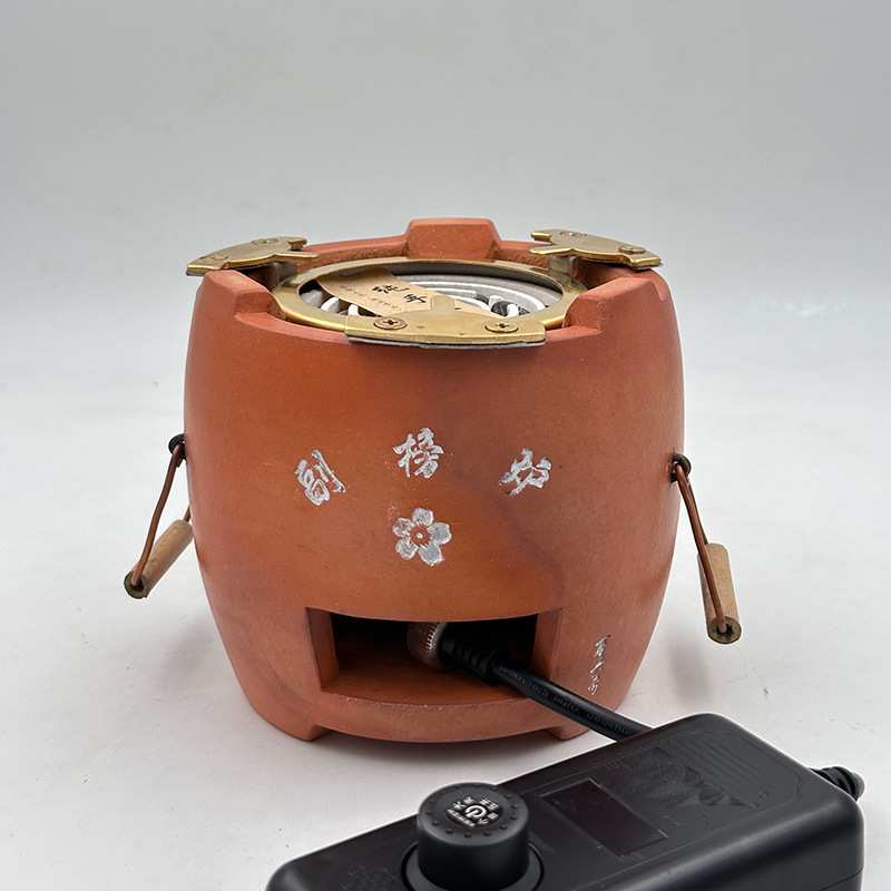 围炉煮茶炉电芯 户外榜炉烧水电炉配件加热管潮州工夫茶具配件