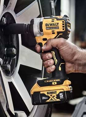 原装得伟DEWALT紧凑型充电式电动扳手20V无刷DCF880升级DCF911