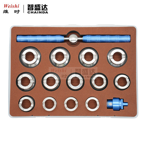 修表工具 劳力士后盖开盖器全套尺寸15件套 机开手开双用帝舵开表