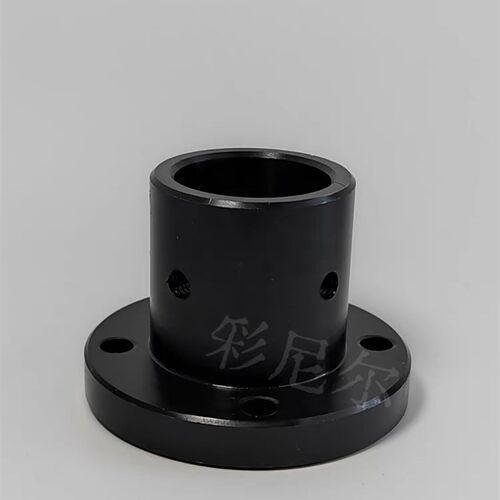 发黑钢圆法兰型导向轴支座光轴支撑座固定座标准型STHRB/STHR20