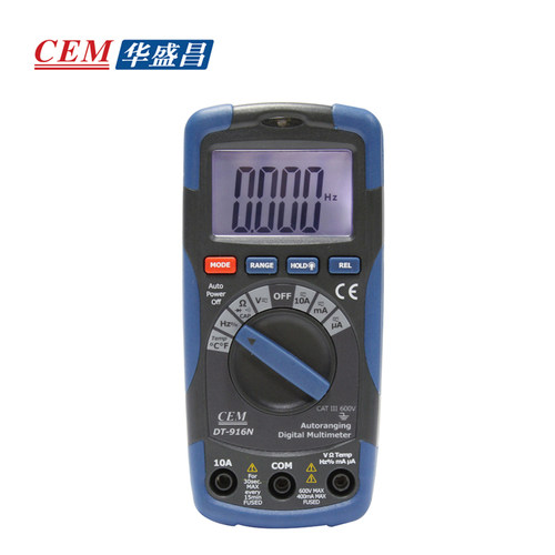 CEM华盛昌DT-912N/914N/916N便携式数字万用表交流电压测试功能
