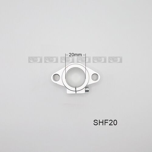 直线滑动轴承卧式支架支撑SHF20标准件导向轴支座法兰型开口轴20m
