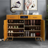 智能鞋 柜隔断大容量进门口家用消毒除臭烘干轻奢美容院收纳柜