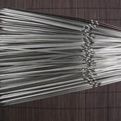 45厘米长不锈钢烧烤签子扁钢签加厚加宽羊肉串烤肉烤串工具商用