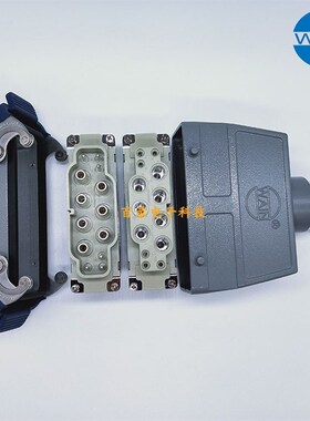 WAIN唯恩重载连接器100A+16A12芯电流组合 HK-006/6-M/F  HARTING