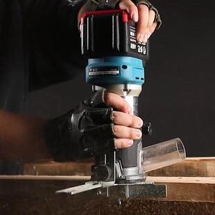 大艺通用款无刷木工大功率开 槽机修边机加气块多功能锣机万用宝