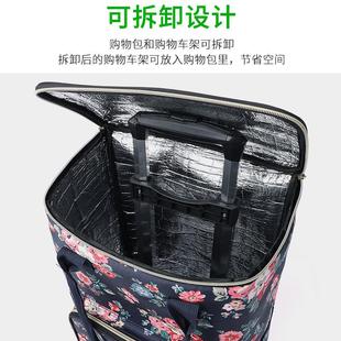 买菜拉车家用快小CXW推车拉货拖车递折叠便拉携小拉杆车超市购物