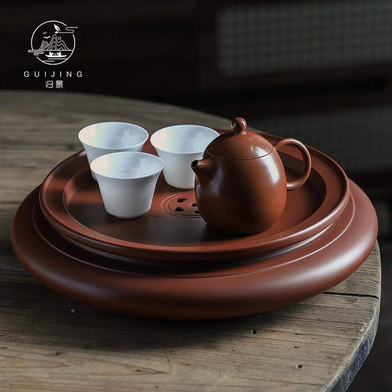 丨龙潮蛋丨州朱紫泥手拉壶手工砂壶全手工CSM茶壶泡纯茶壶功夫茶