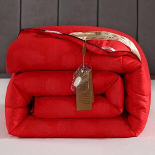 桐乡纯手工蚕丝被单人结婚夏凉被加厚春秋被丝棉被芯被子冬被棉被