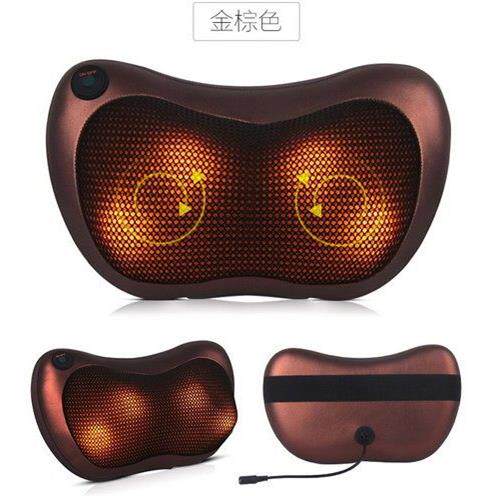 汽车按摩头枕电动颈枕家用车载全身按摩靠垫车用护颈枕按摩枕