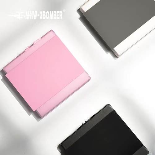 MHW-3BOMBER轰炸机粉色小魔方2.0 意式手冲咖啡电子秤 称重计时