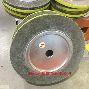 千页轮300*100厚*32孔 加厚锻烧布千页轮 千页抛光轮 砂布抛光轮