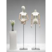 服装 橱窗人台衣服架子婚纱人偶模特展示架 店挂手模特道具半身女装