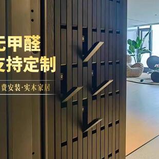 钢琴键衣帽架挂衣板创意挂钩玄关入户黑胡桃木墙上衣帽收纳层架