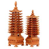 桃木文昌塔饰品9楼9楼13楼13楼木制自习室办公工艺品