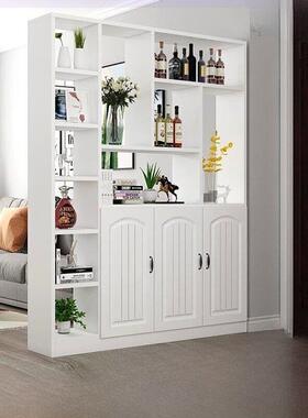 入口柜酒柜隔断入口柜屏风客厅家居鞋柜储物架现代简约装饰门厅柜