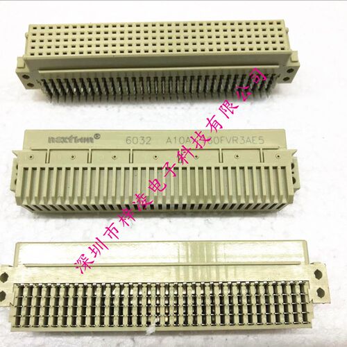 诺凌 6032 A10A-160FVR3AE5 欧式插座 160P 弯母 弯孔 连接器
