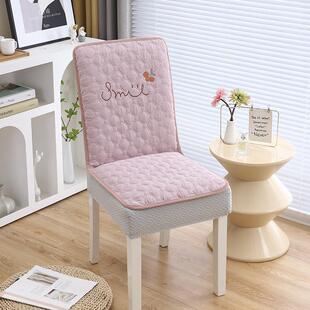 餐椅套罩椅子套餐椅坐垫餐椅子套罩全包一体椅套罩直背木椅子套垫
