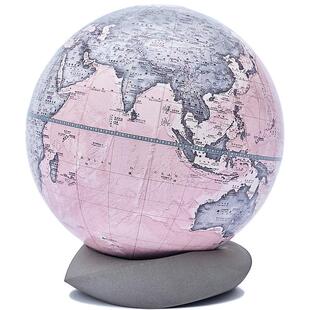 云环水泥底座宏微地球仪客厅书房桌面装饰摆饰生日节日礼物开业礼