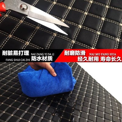 恩途鲁客金迪牛电小鸟东威电动三轮车脚垫电轿四轮车脚垫通用