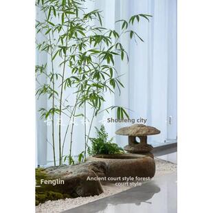 室外景观花园庭院石雕石灯笼酒店装饰日式覆古石灯笼手雪看灯笼