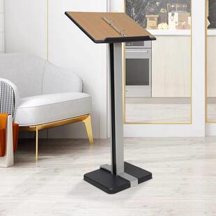 售楼部活页文件合同资料公示架 餐厅门口立式翻页菜谱菜单展示架