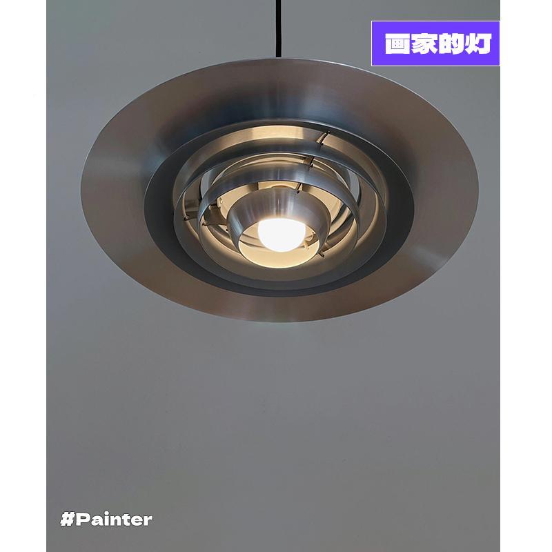 端丹麦p736桌餐厅吊灯高北欧现代中世纪设计飞碟装饰餐GZQ吧台灯