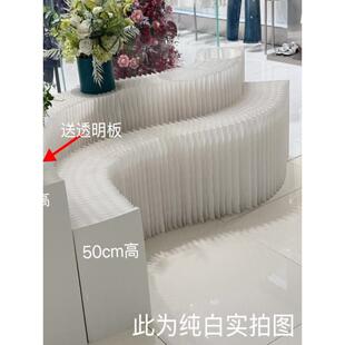 折叠式多功能窗条展位创意展示商场展示移动多层展示架展示架