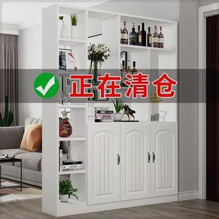 柜置物架现代简约屏风装 进门玄关柜隔断酒柜客厅家用鞋 饰柜门厅柜