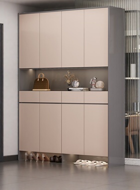 鞋柜入户高柜多层超大鞋柜大容量门口储物一体室内包大容量储物柜