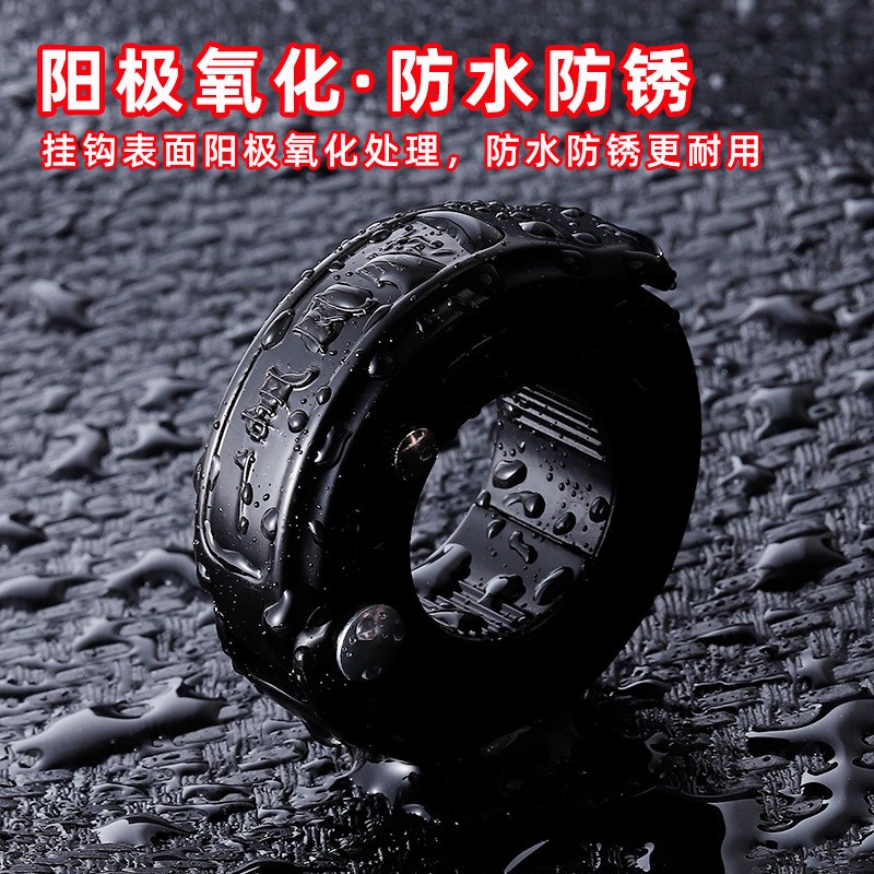 电动车折叠前置挂勾自行车摩托车把免打孔多功能定制加粗加厚承重