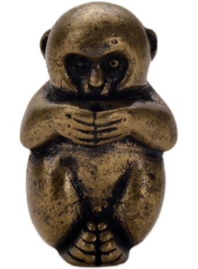 十二生肖小摆件全套纯铜属相工艺饰品属鼠牛虎兔龙蛇马羊猴鸡狗猪