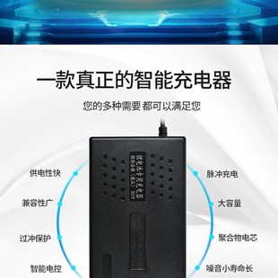 锂电池充电器60V输出67.2V71.4V73V2A5A6A8A10A三元 17串16串20串