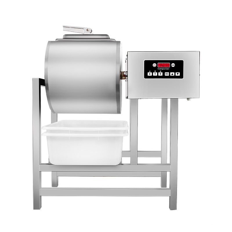 康普仕电脑板腌制机商用35L腌肉搅拌机正反转滚揉机真空腌制车