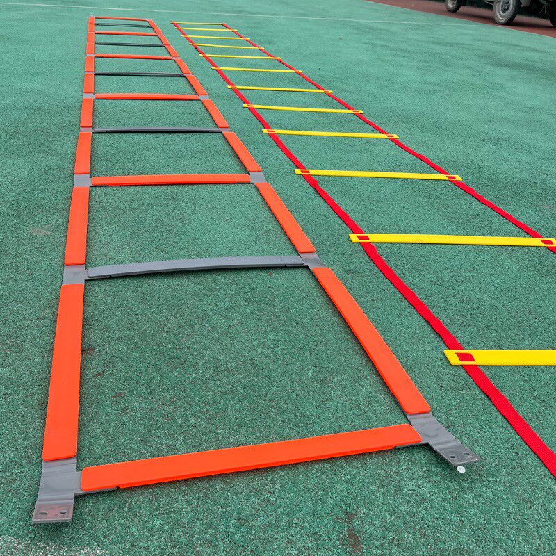 儿童加厚敏捷梯足球训练步伐软梯体能训练器材跳格梯协调性绳梯