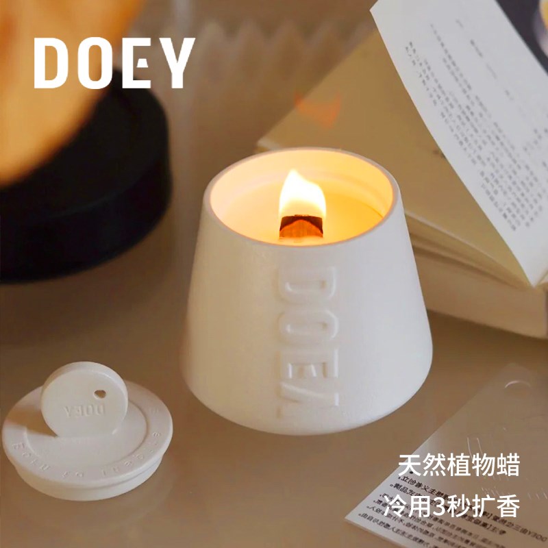 DOEY微醺酒杯香薰蜡烛礼盒香氛高级感家居摆件创意生日圣诞礼物