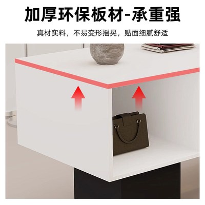 服装店中岛桌简约现代流水台女装店铺中间摆放展示柜鞋帽陈列柜子