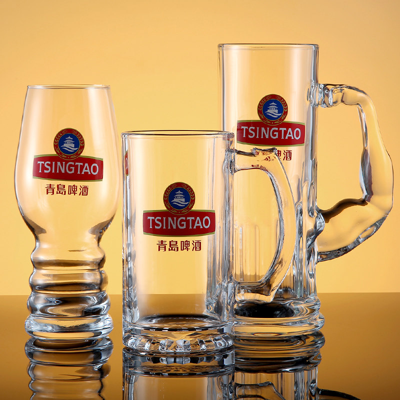 商用新款啤酒杯大号扎啤杯水杯泡茶杯酒吧大容量加厚带把玻璃杯,餐饮具,啤酒杯,淘宝优惠券,粉丝福利购,淘宝优惠卷