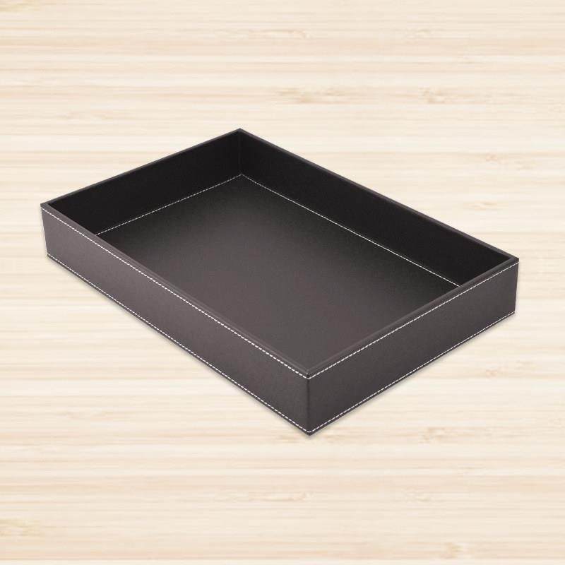 高档欧式时尚商务办公皮革收纳储物茶水糖果酒水托盘家居会议招待,餐饮具,茶盘,淘宝优惠券,粉丝福利购,淘宝优惠卷